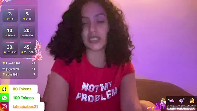 Latinababex's Live XXX Chat