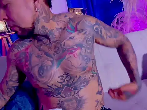 Show modela Marcus_ink na web-kameri