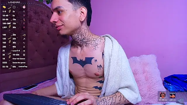 TheBatMansion Adlı Modelin Web Kamerası Şovu