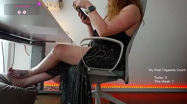 Chatroom XXX en direct de GingerAleMILF