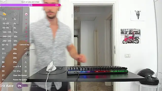 Živý XXX chat ZackFraser