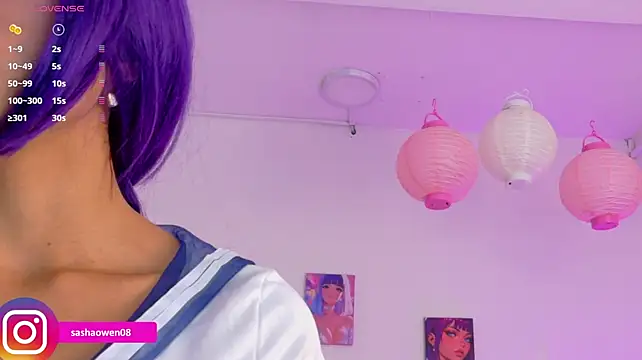 Chatroom XXX en direct de Sashaowenn