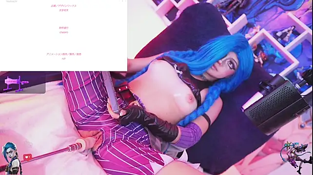 Jinx-- Adlı Modelin Canlı XXX Sohbeti