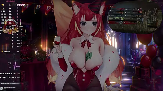 LewdFoxy_VTのライブXXXチャット