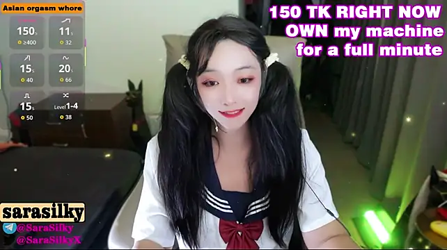 Chat +18 de SaraSilky ao vivo