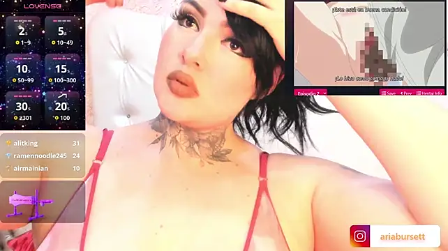 XXX chat uživo modela AriaBursett