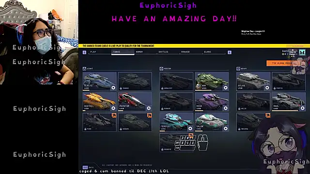 EuphoricSigh 网络视讯表演
