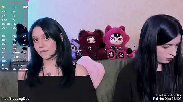 XXX chat uživo modela SleepingDuo