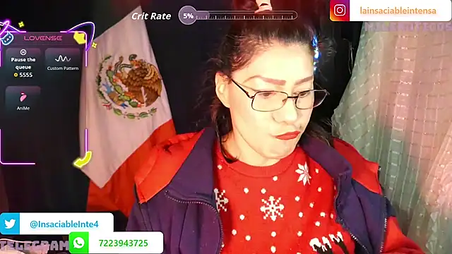 LaInsaciableIntensa's Live XXX Chat