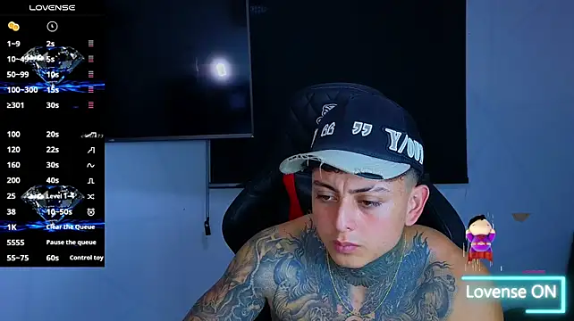 Chat +18 de KevinSanchez420 ao vivo