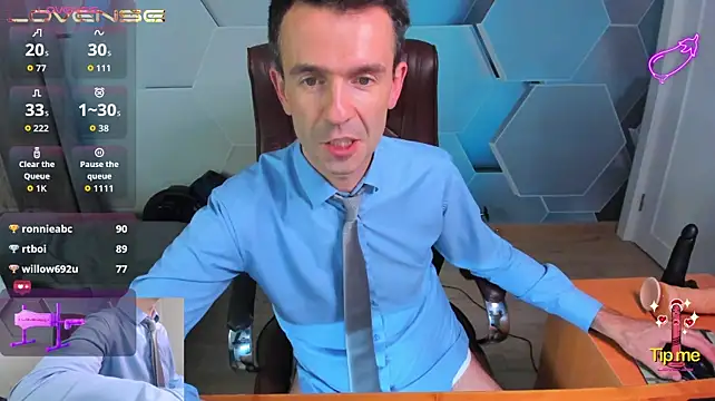 Chat XXX en directo de SteveTiger