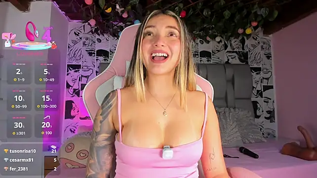 Chat +18 de LucyRosse ao vivo