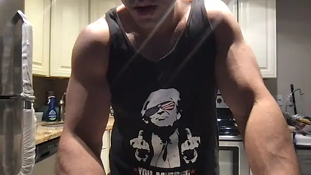 BigGuyMuscleのライブXXXチャット