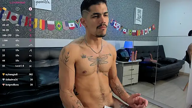 Chat +18 de Jared_Cole ao vivo