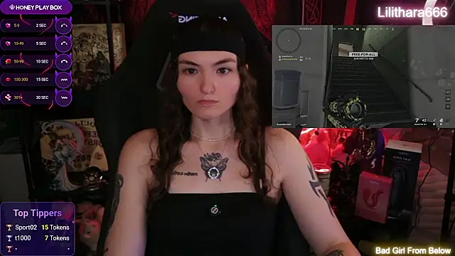 צ'אט XXX בשידור חי של Lilithara666