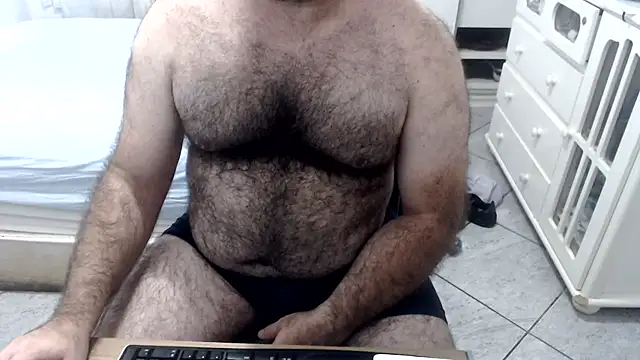 Show de MysterBearMG na webcam