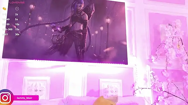 XXX chat uživo modela Sammyblaer