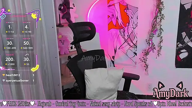 دردشة _AmyDark الجنسية المباشرة
