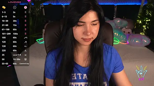 EmilyCandyy élő XXX-chatje