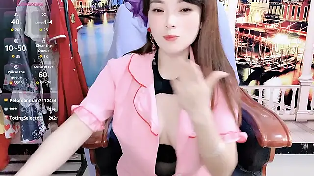 แชท XXX สดของ Xiaoxiao-258