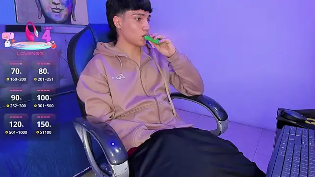 הופעת וובקאם של SamBlack_