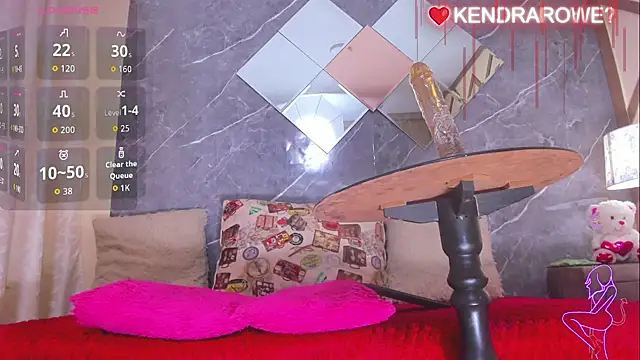 Živý XXX chat KendraRowe