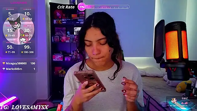 Lovelyamyy Chat XXX in diretta