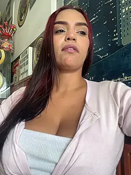 Show de Sara-77 na webcam
