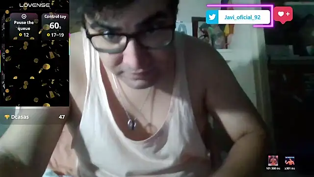 Javi_92 Adlı Modelin Web Kamerası Şovu