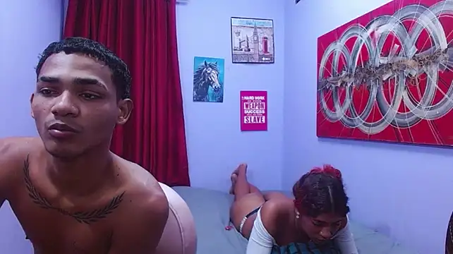 Show modela black_twinks na web-kameri