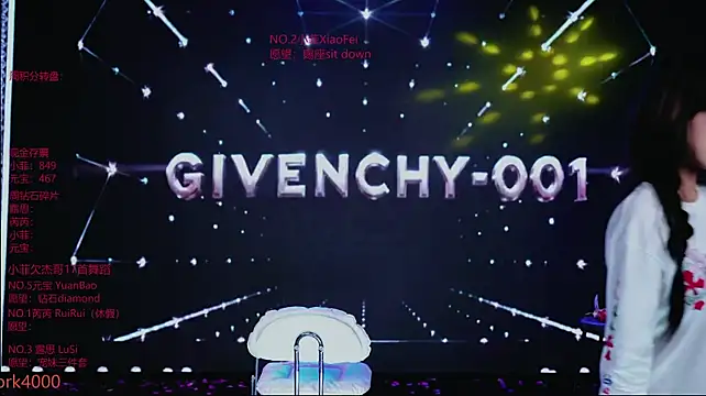 GIVENCHY-001のライブXXXチャット