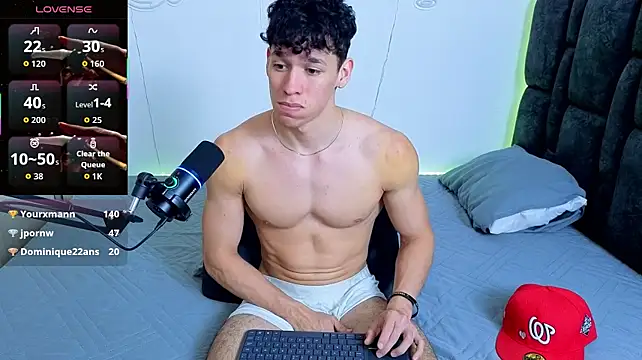 Luke_Muscle webcam show