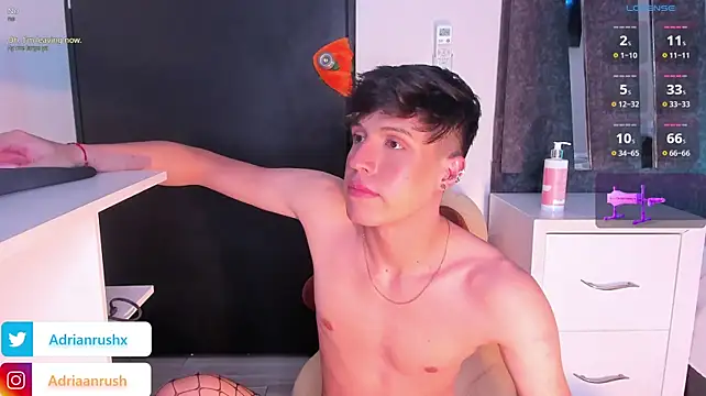 Chat +18 de AdrianRushx ao vivo