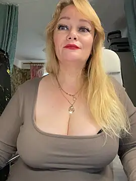 Sembang XXX Secara Langsung Sweet-blonde