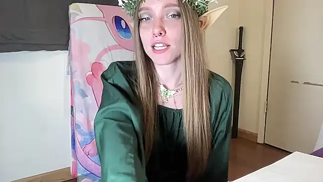 ElfGirlAna élő XXX-chatje