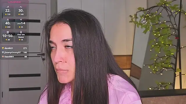 Chat +18 de MollyGilberg ao vivo