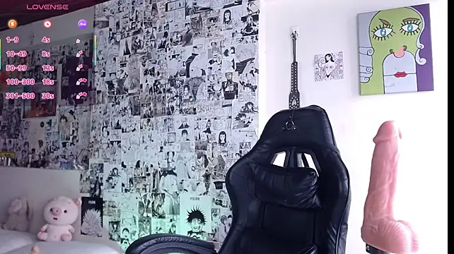 Show modela Amahd696 na web-kameri