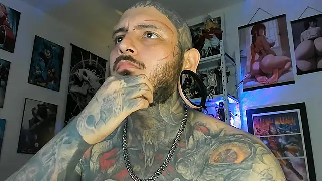 DEATHINK666XX Pertunjukan Webcam