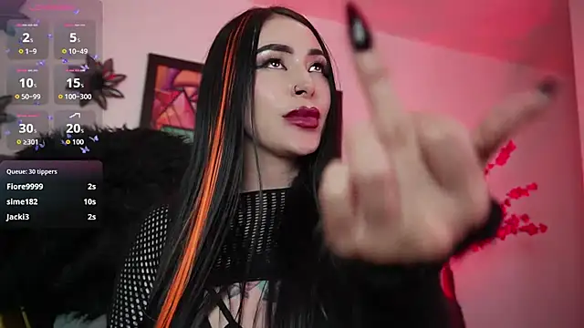 elinne_hendrix_ Adlı Modelin Canlı XXX Sohbeti