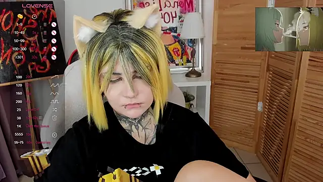XXX chat uživo modela mekurisu