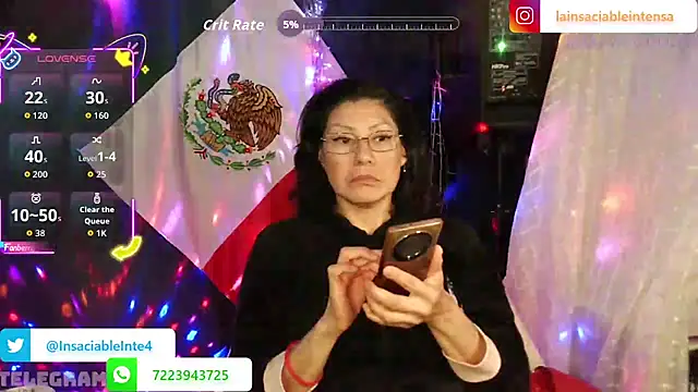Chat XXX en directo de LaInsaciableIntensa