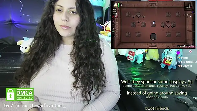 Živý XXX chat TuWaifuVirtual1