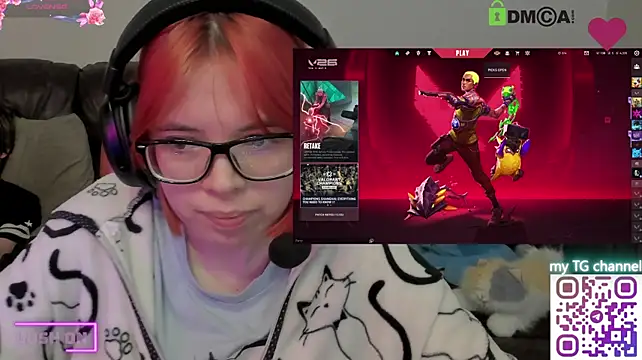Chat +18 de LinneaChan ao vivo