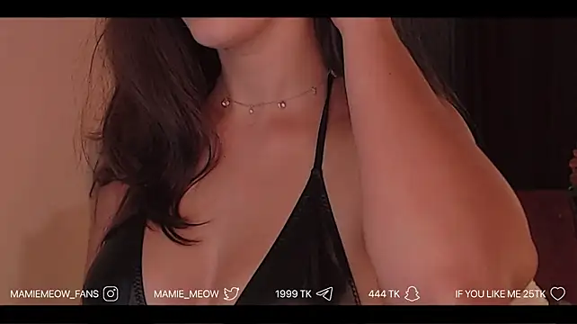 Chat XXX ao vivo de Mamiemeow