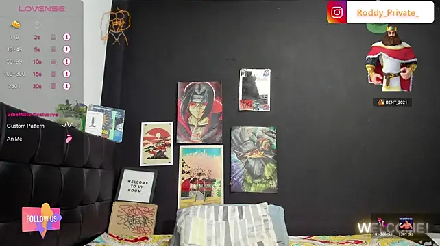 XXX chat uživo modela RoddyRich11