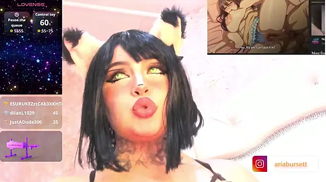 Chat XXX en directo de AriaBursett