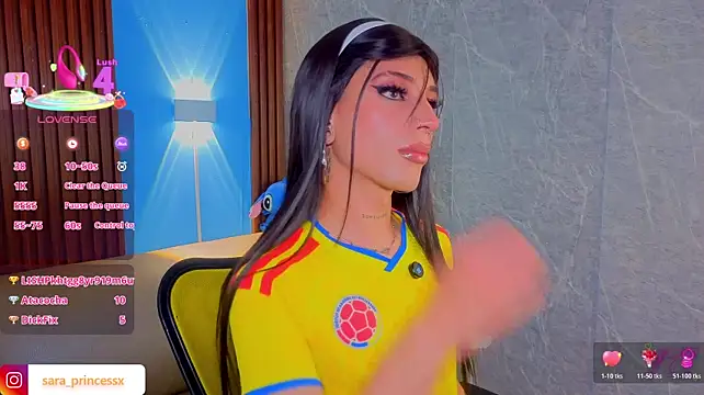 Chat XXX ao vivo de Sara_princessx