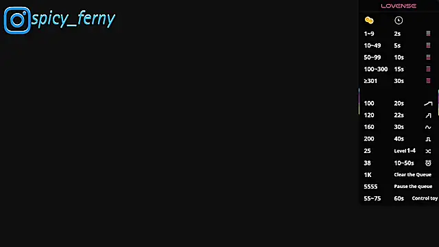 spicyferny's Webcam Show