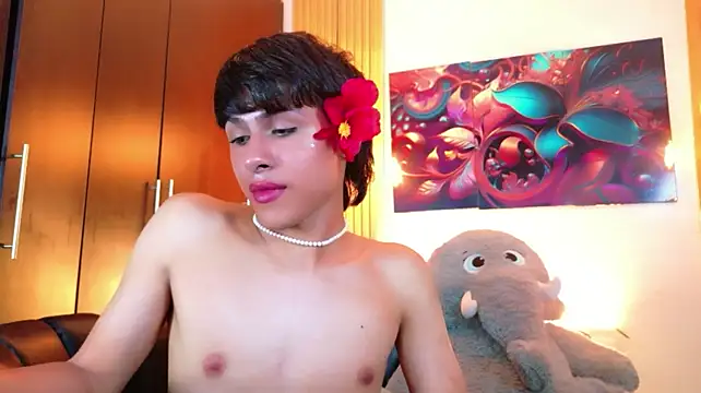 Show modela Evans_Robinson na web-kameri
