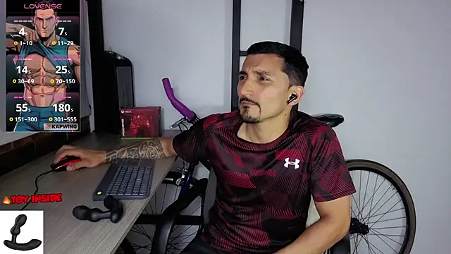 Marck_Muscle Adlı Modelin Canlı XXX Sohbeti